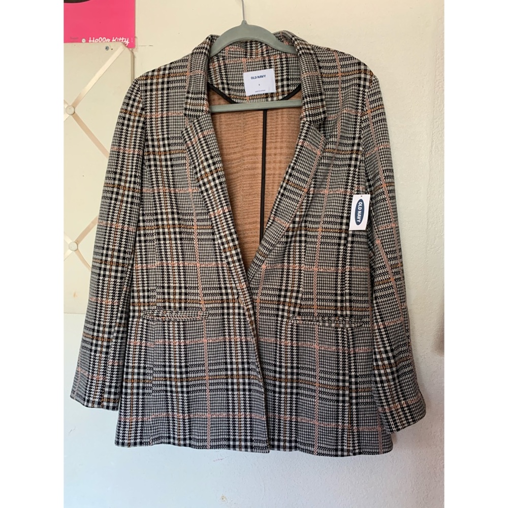 Plaid Blazer